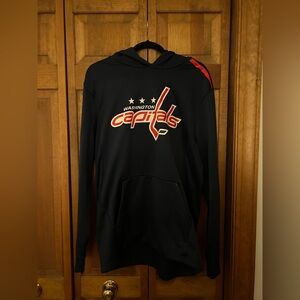 Athletic Pro Fanatics Men’s/Unisex Blue Sporty Washington Capitals Sz L Hoodie